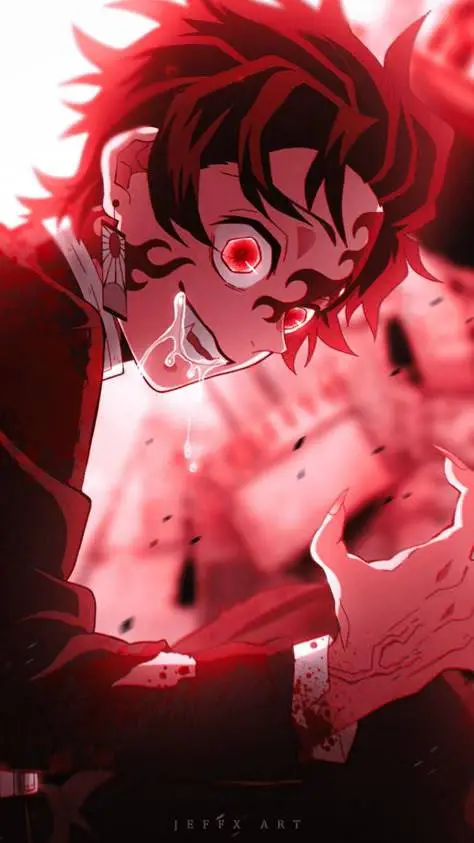 ai character: dk tanjiro background