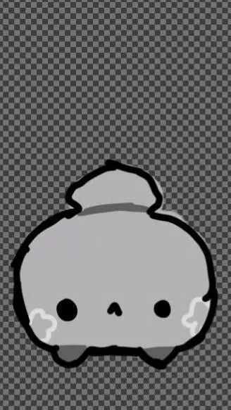 ai character: pebble  background