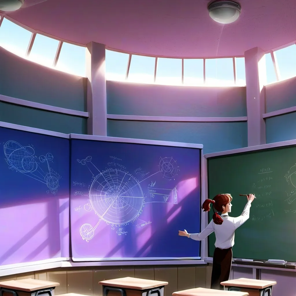 chat with ai character: Classroom