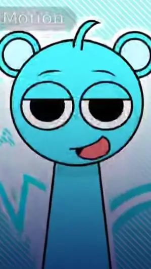 ai character: Sky sprunki  background