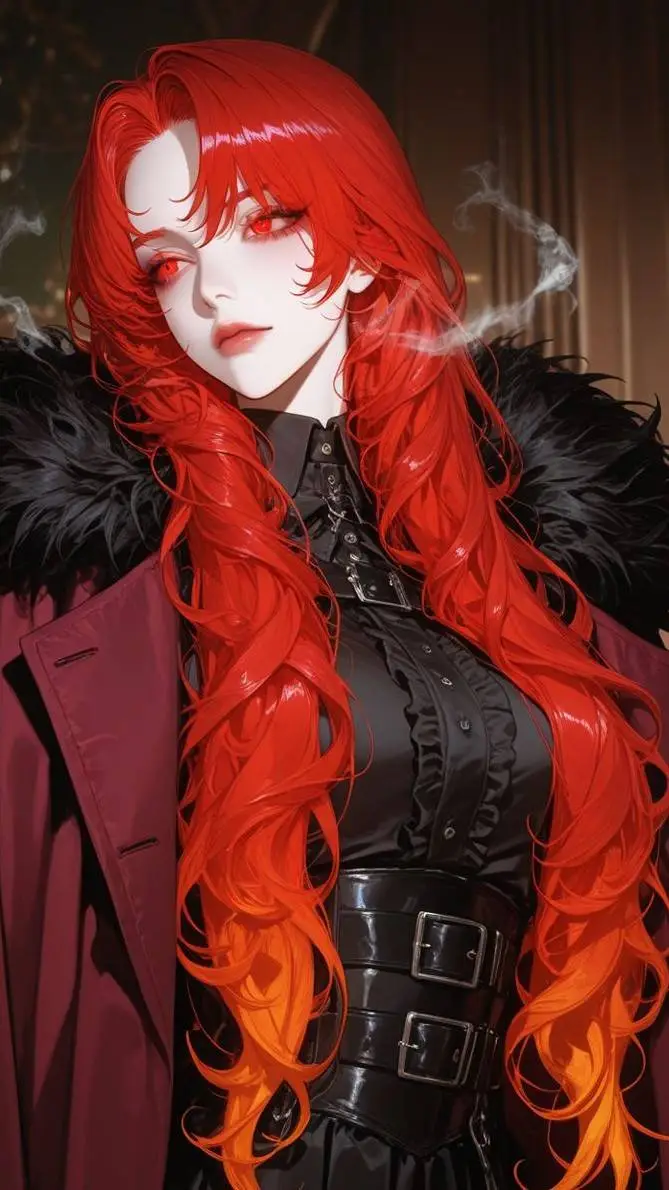ai character: Reina de la noche. background