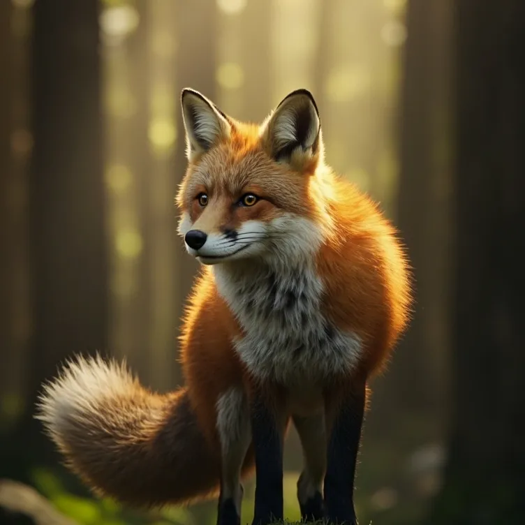 chat with ai character: Talking fox