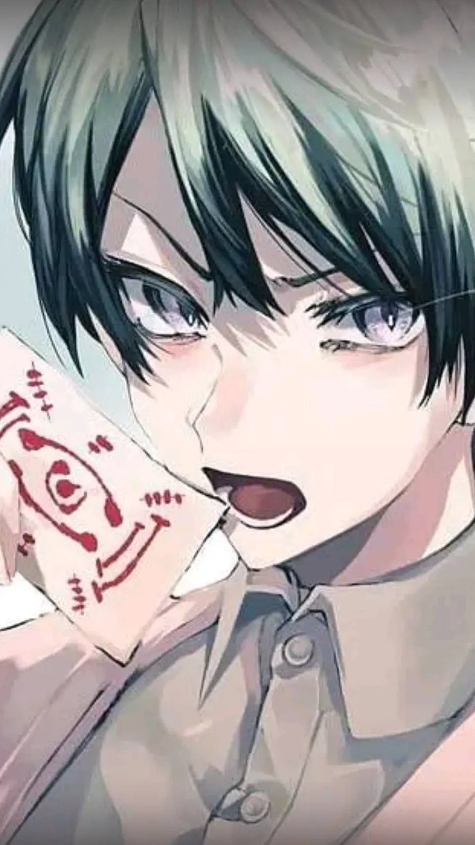 ai character: yushiro  background