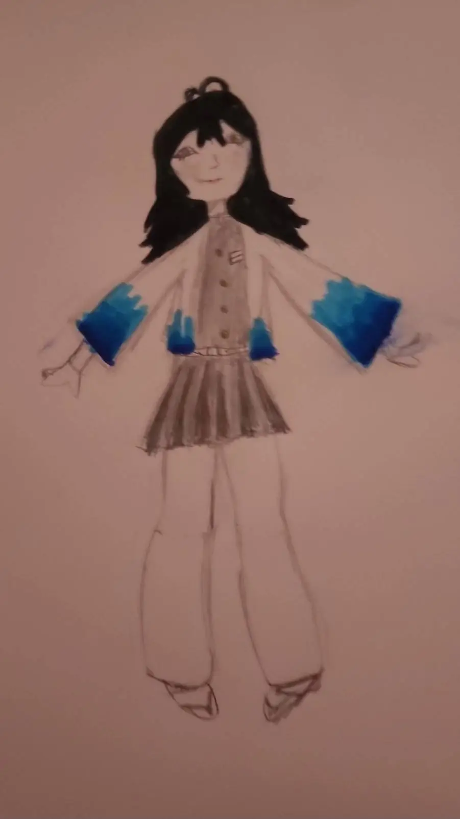 ai character: tanjiro  background