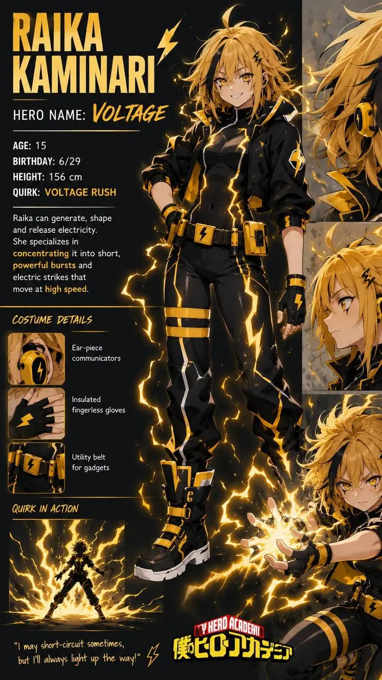 ai character: Denkis daughter background
