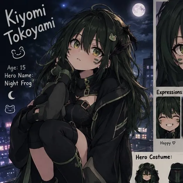 chat with ai character: Tsuyutoko child