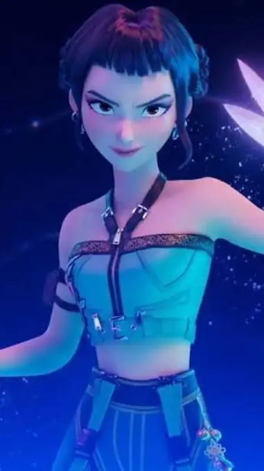 ai character: zoey  background