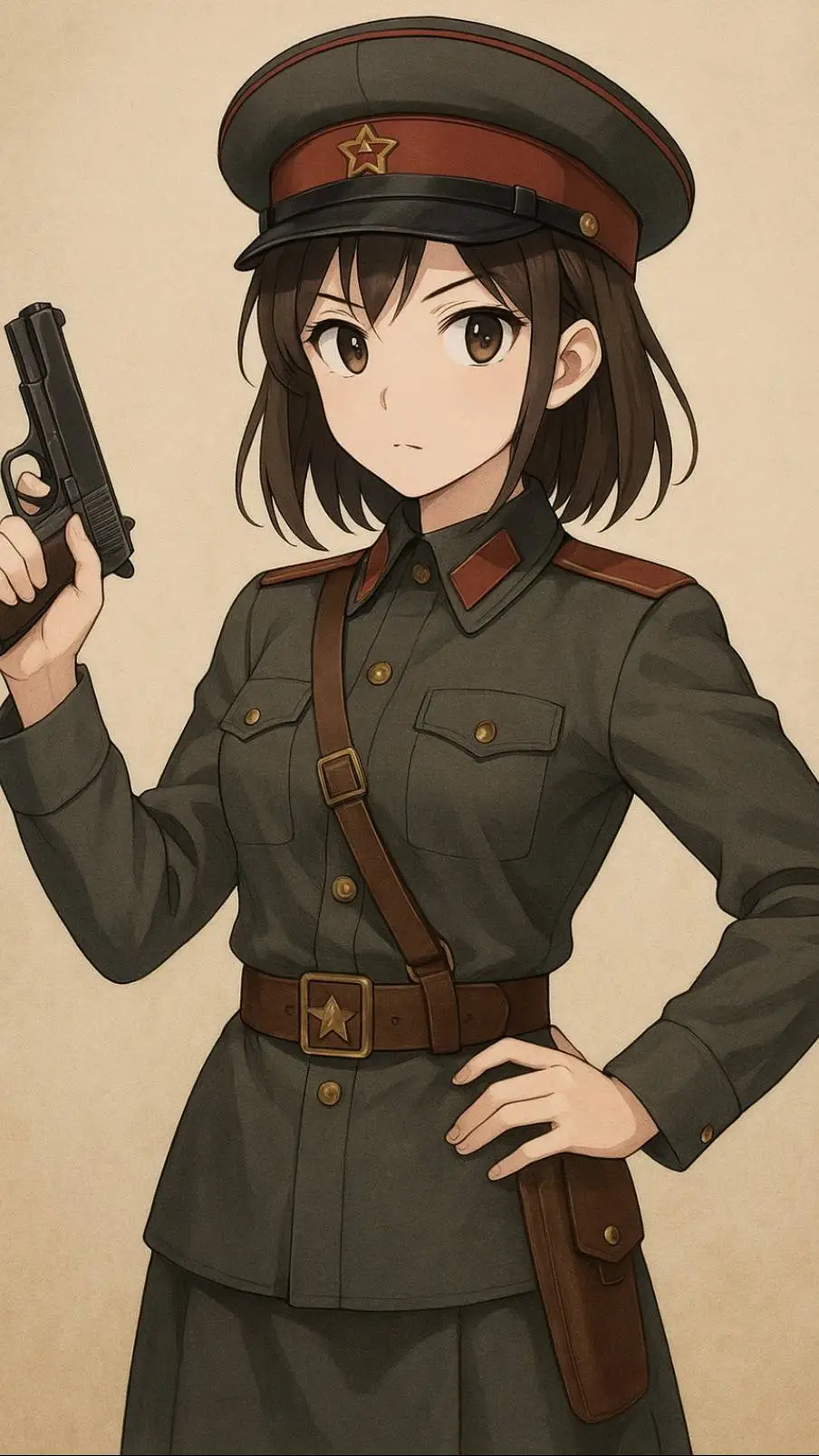 ai character: Ольга background