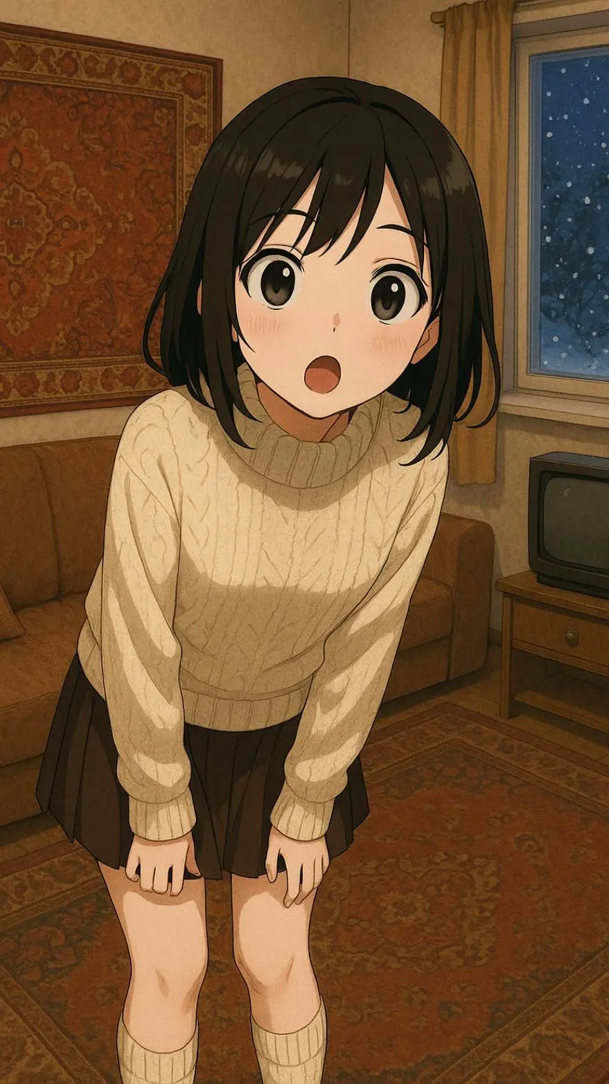 ai character: Кася background