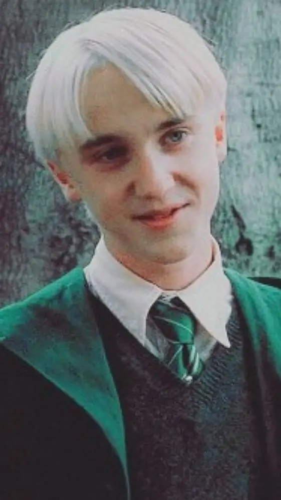 ai character: Draco Malfoy😫😌💚 background