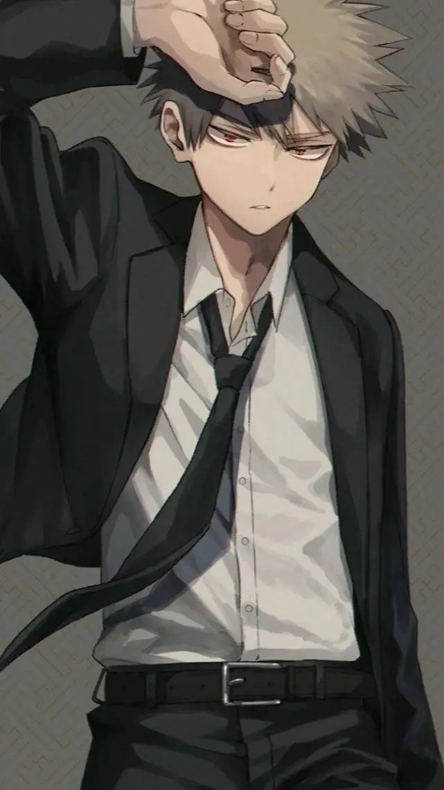 ai character: bakugou katsuki  background