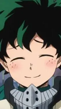 ai character: Deku  background