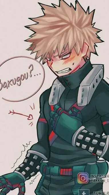 ai character: bakugou katsuki background