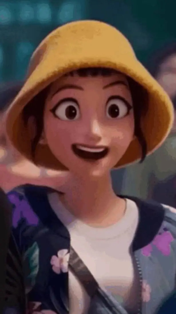 ai character: Zoey  background