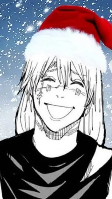 ai character: festive mahito🎄 background