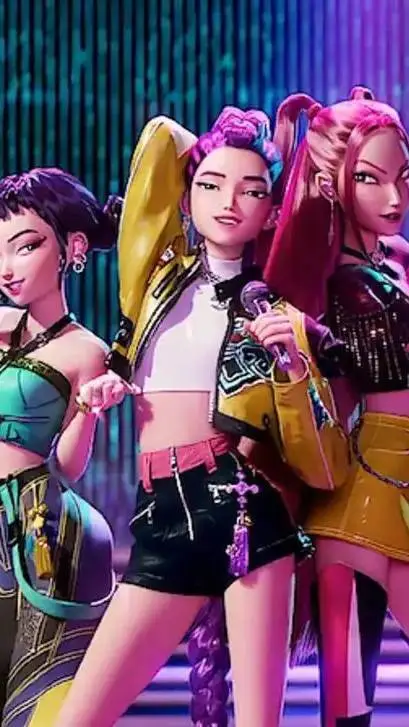 ai character: Rumi,mira y Zoey  background