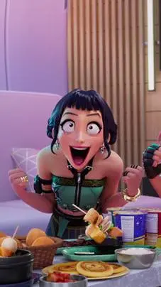 ai character: Zoey  background