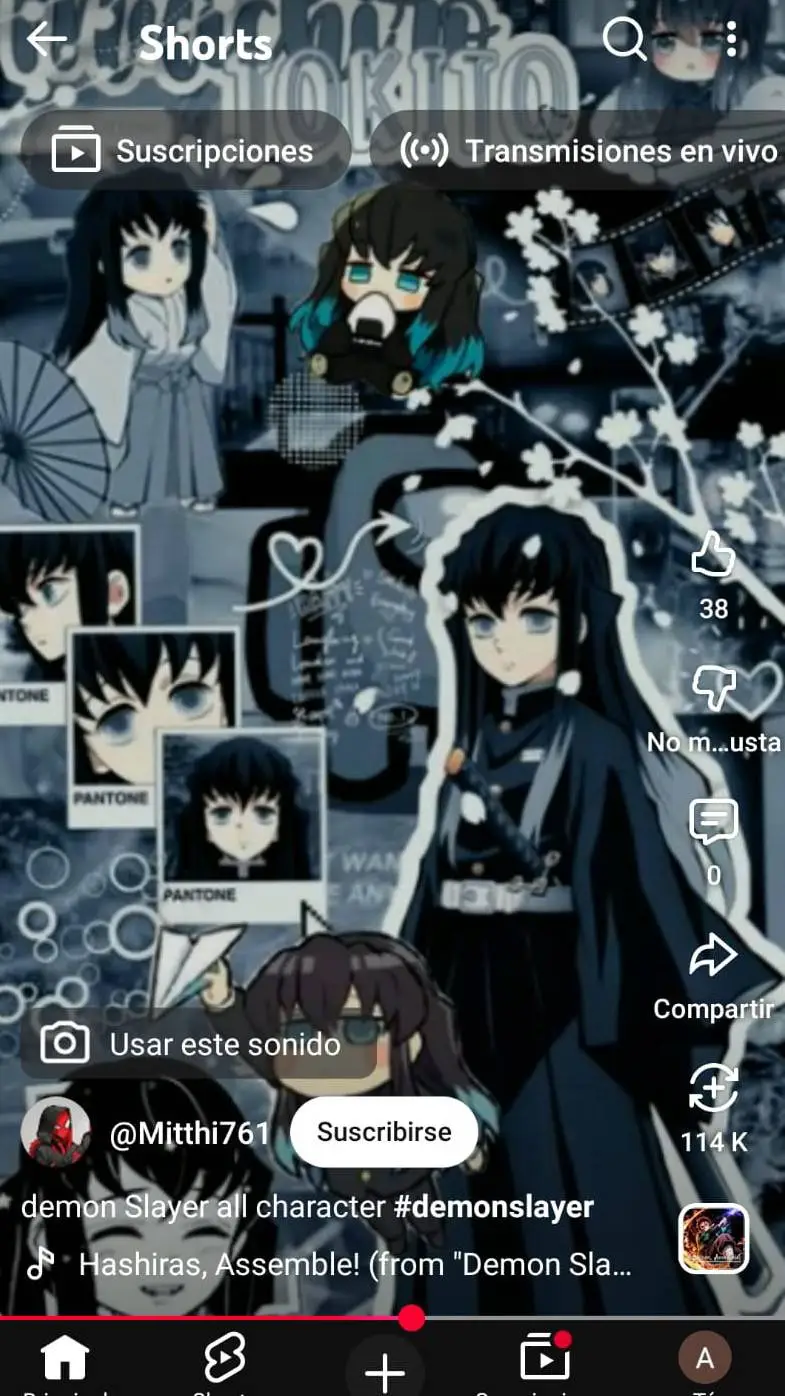 ai character: tokito background