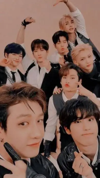 ai character: skz road trip background