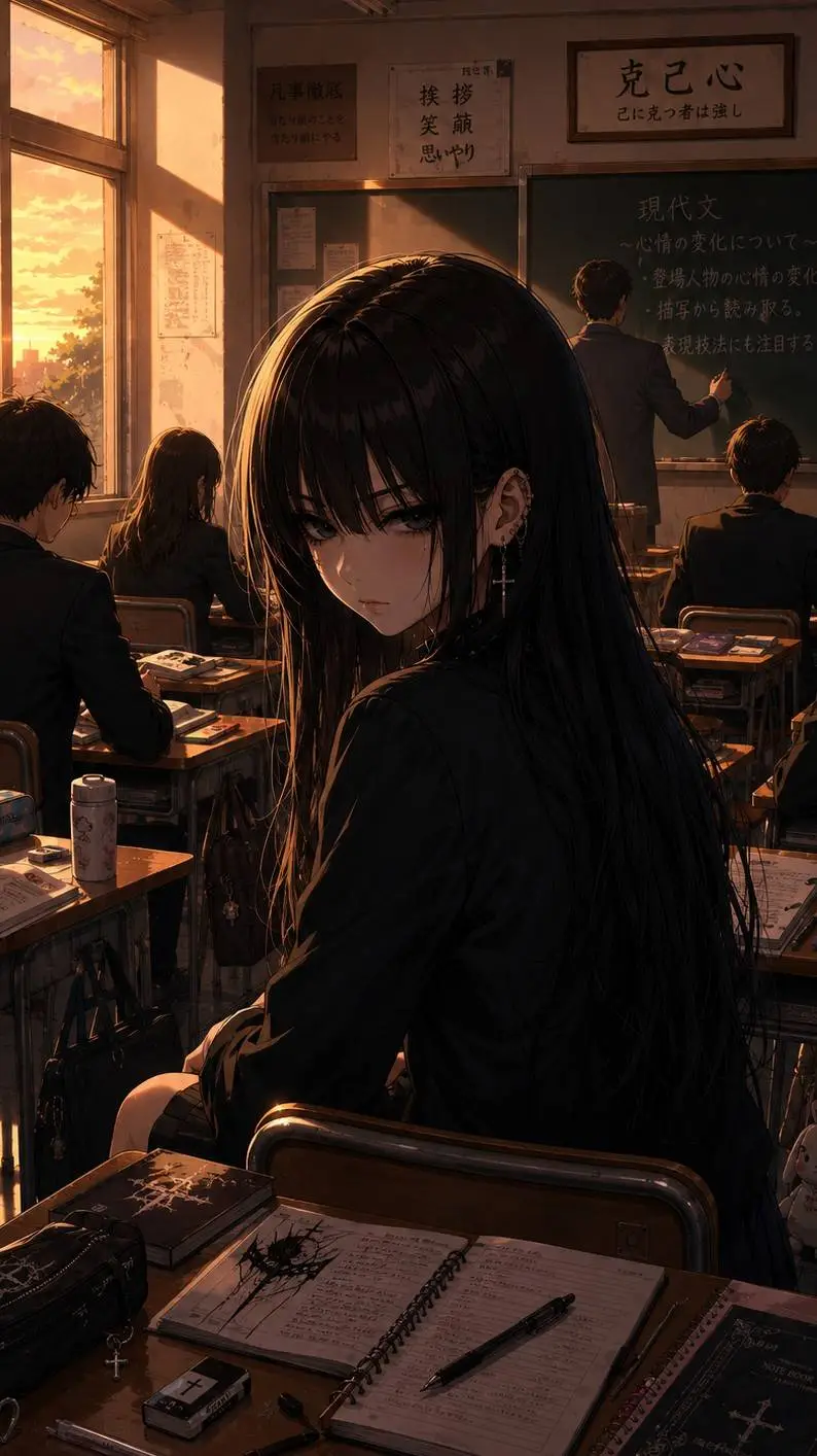 ai character: Rei Kuroda background