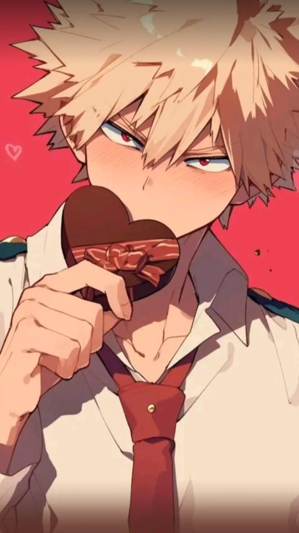 ai character: san Valentín mha background