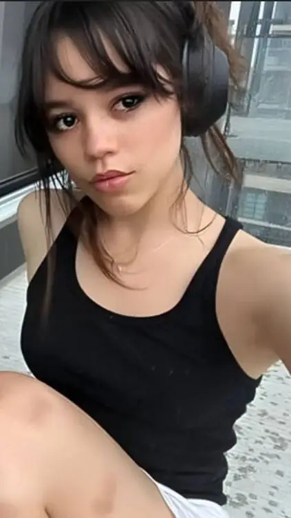 ai character: jenna ortega  background