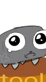 ai character: Pebble!!! background