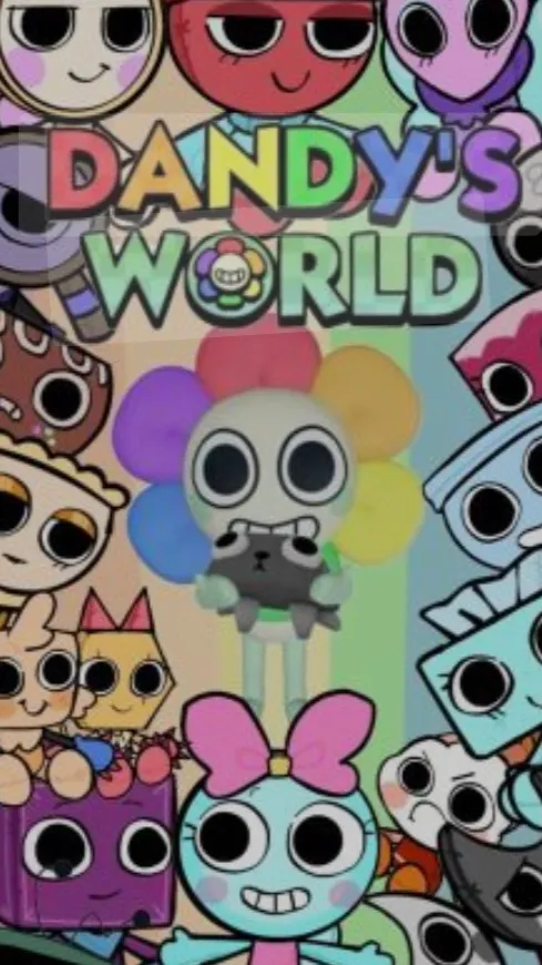 ai character: Dandys worlddd background