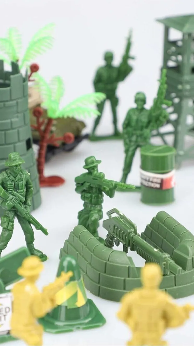 ai character: Toy Green War background