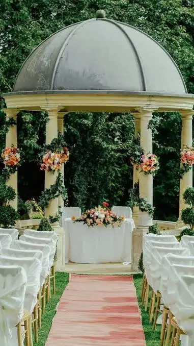 ai character: Wedding  background