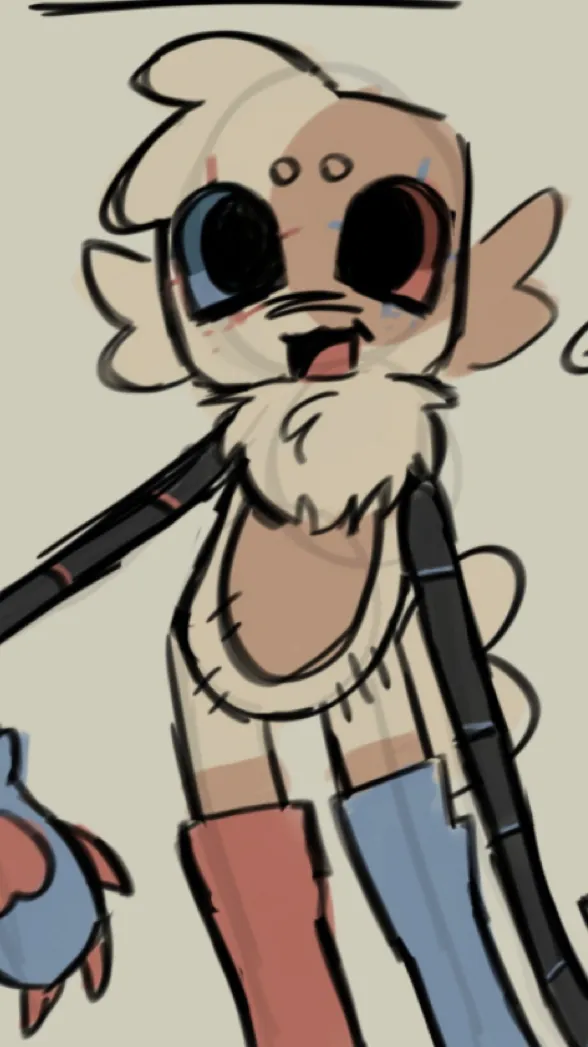 ai character: goob’s pet scraps background