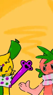 ai character: ★berryfunny background