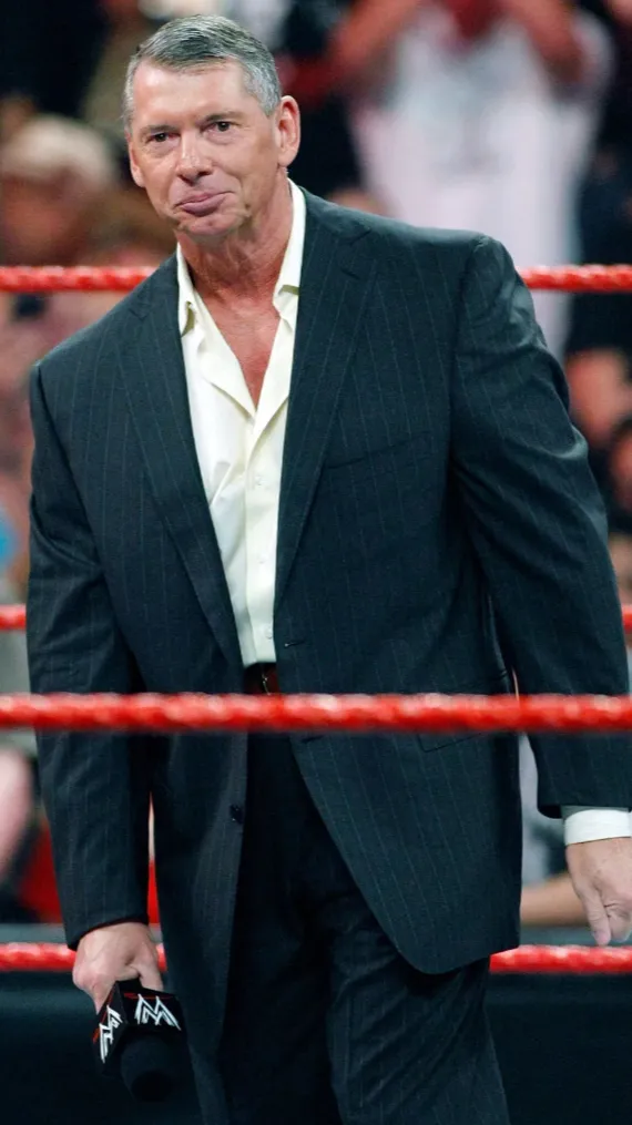 ai character: Vince McMahon ￼ background
