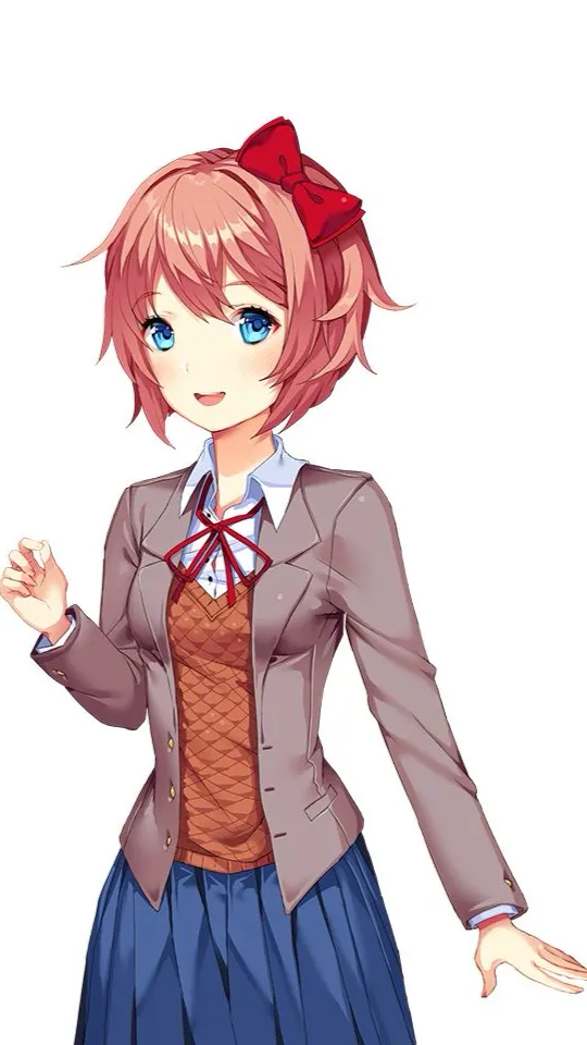 ai character: Sayori!:3 background