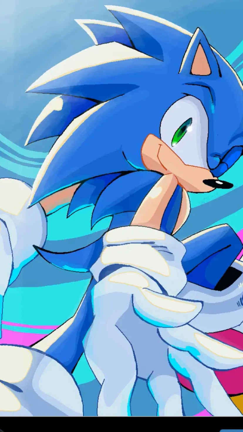 ai character: sonic crew  background