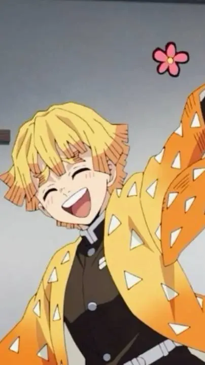 ai character: ☄⚡ zenitsu⚡☄ background