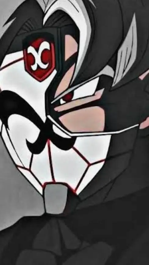 ai character: Goku blak  background