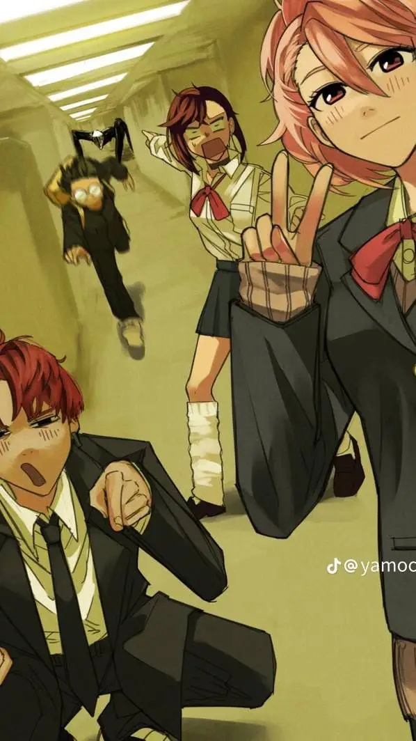 ai character: dandadan  background