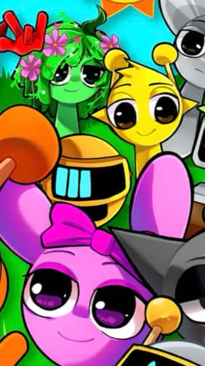 ai character: Sprunki background