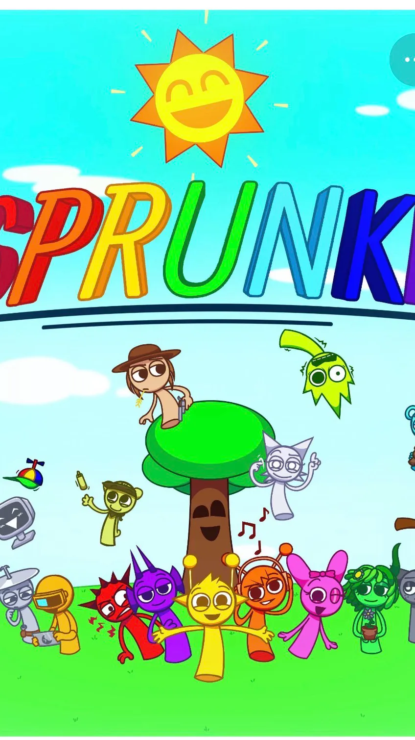 ai character: Sprunki:) background