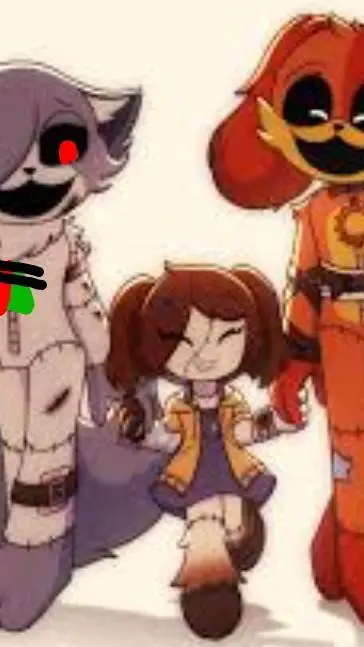 ai character: dogday x tu background