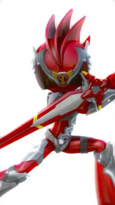 ai character: red one background