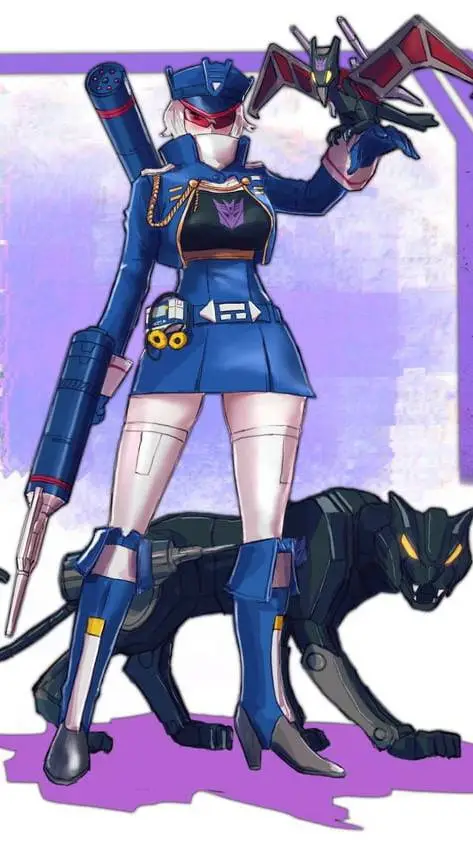 ai character: Soundwave background