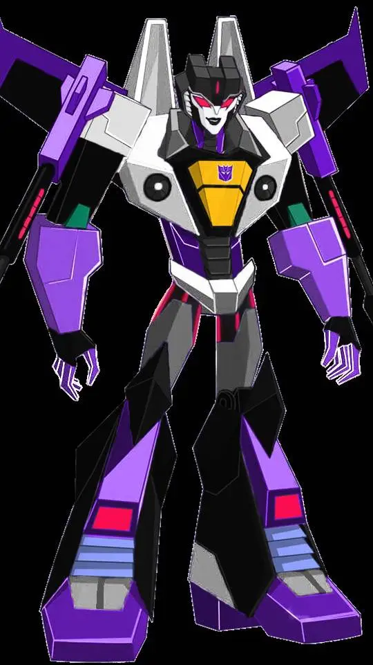 ai character: Skyhawk 💜💜💜🖤🖤🖤 background