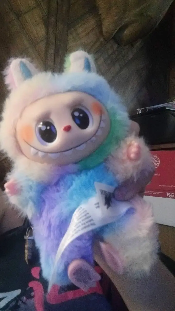 ai character: Labubu background