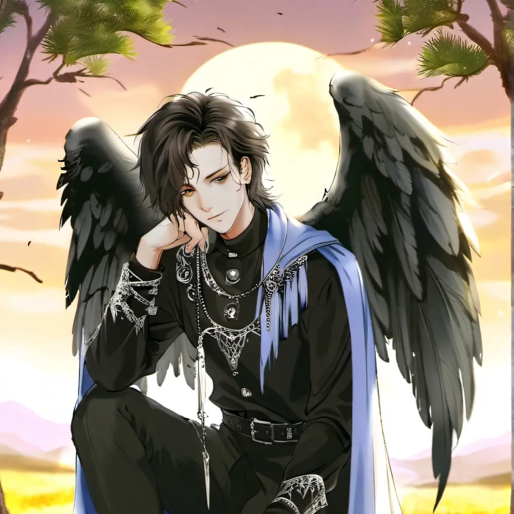 chat with ai character: fallen angel