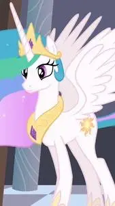 ai character: Princess Celestia background