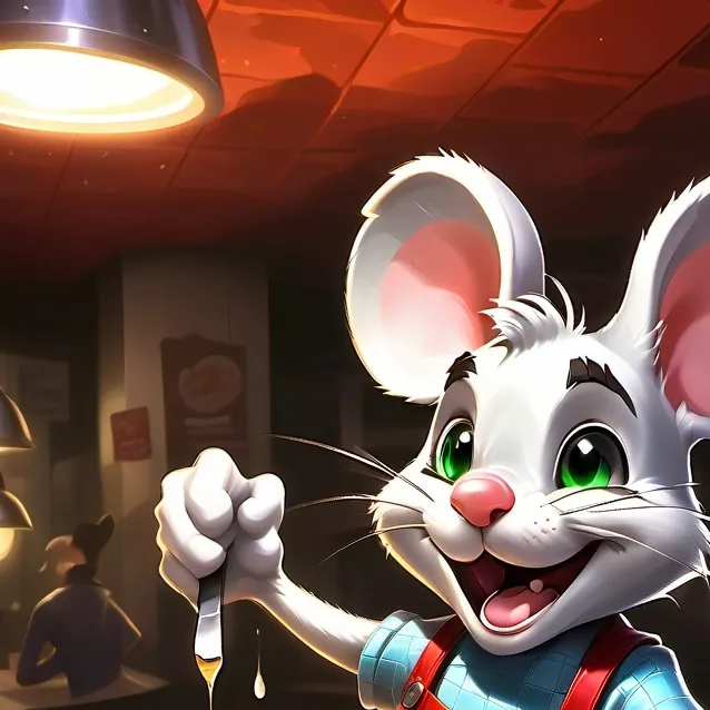 chat with ai character: Chuck E Cheese