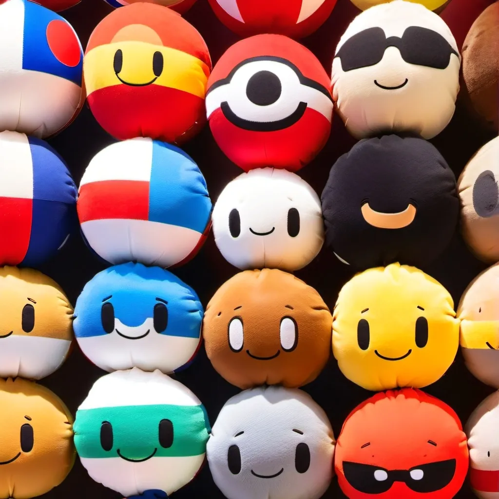 chat with ai character: Countryballs