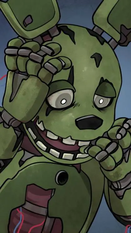 ai character: Springtrap  background